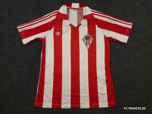 پیراهن اول Sporting Gijón ۸۵-۸۶