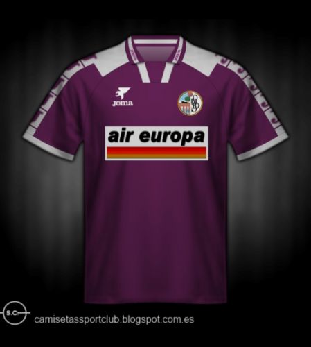 پیراهن دوم UD Salamanca ۹۴-۹۵