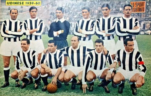 پیراهن اول Udinese Calcio ۵۹-۶۰