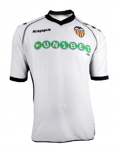 Valencia CF 2010-11 Home Kit