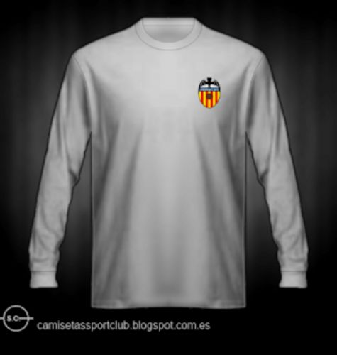 Valencia CF 1956-57 Home Kit