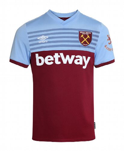 پیراهن اول West Ham United ۱۹-۲۰