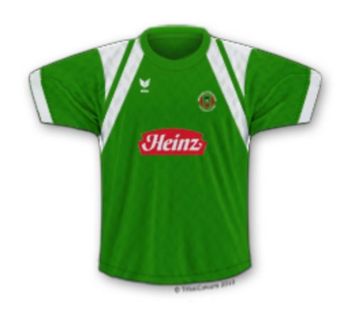 پیراهن دوم Wigan Athletic ۸۶-۸۷