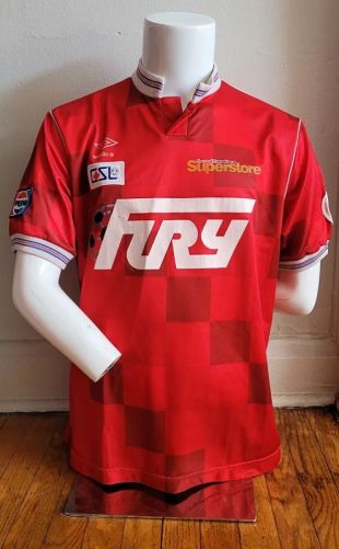 پیراهن اول Winnipeg Fury ۱۹۸۹