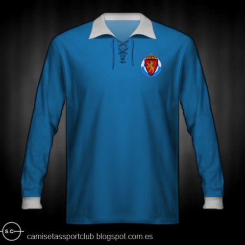 پیراهن دوم Zaragoza CF (Real Zaragoza) ۱۹۴۴-۴۵