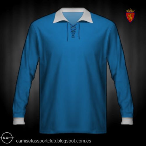 پیراهن دوم Zaragoza CF (Real Zaragoza) ۱۹۴۶-۴۷